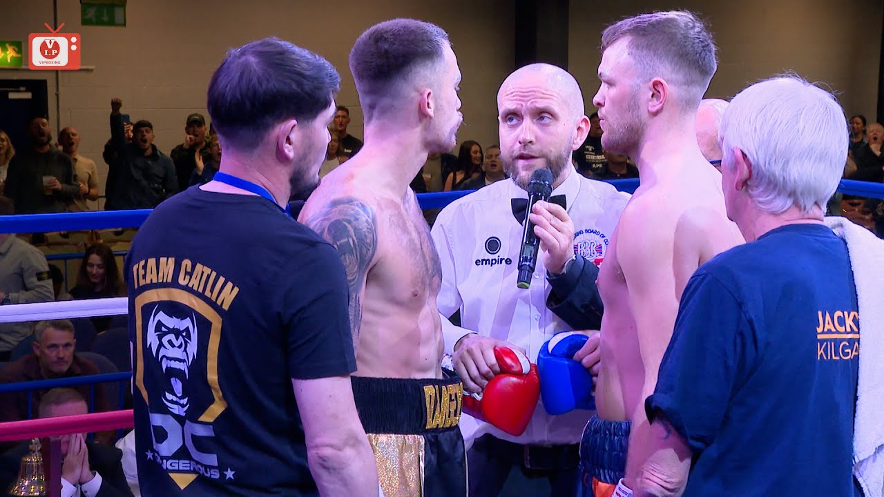 Jack Kilgannon v Dan Catlin at Bolton's ground in the Whites Hotel on Sept 16th 2023
