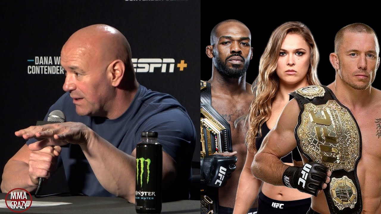 Dana White DOUBLES DOWN on his UFC Mount Rushmore background