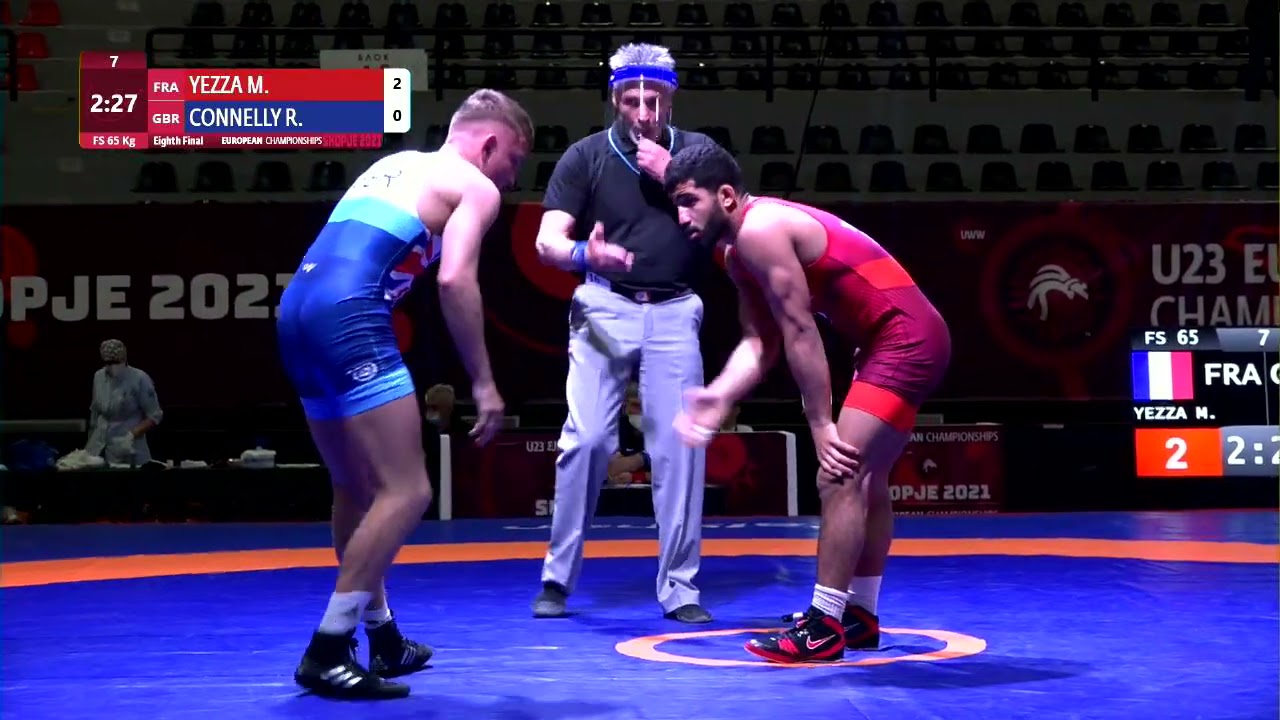 1/8 FS - 65 kg: M. YEZZA (FRA) v. R. CONNELLY (GBR) background