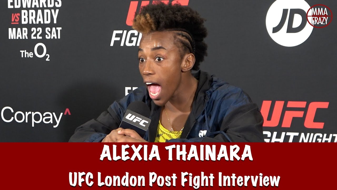 Alexia Thainara on Molly McCann retirement & talks win ‘They called me & I delivered’ UFC London background