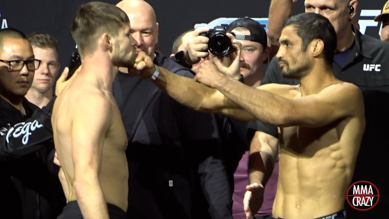 UFC 310: Bryce Mitchell vs. Kron Gracie Weigh-In Face Off
