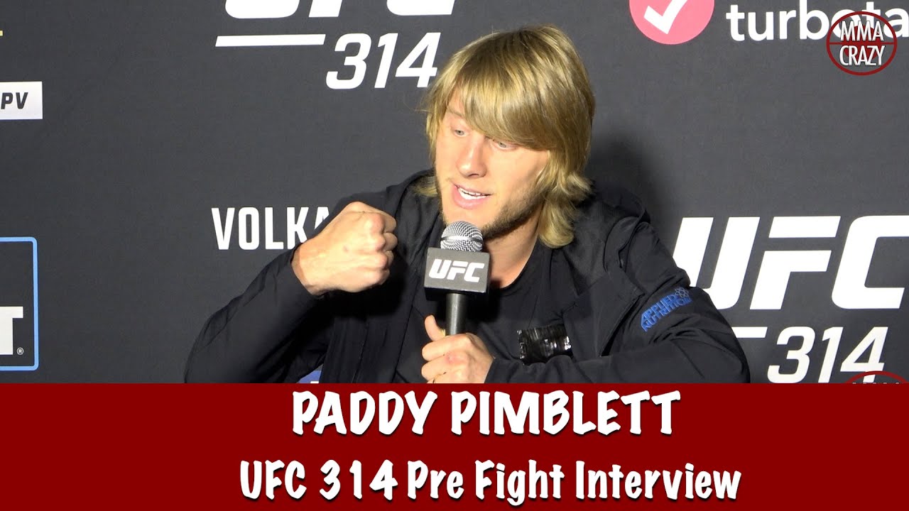 Paddy Pimblett calls Michael Chandler “Dirty B*****d” will reveal SECRET with Pitbull after UFC 314 background
