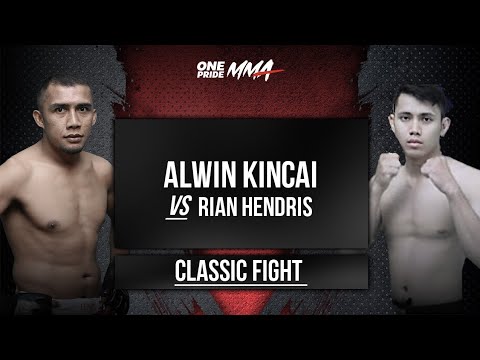 MONSTER GANAS SERANGAN DENGKUL !! ALWIN KINCAI VS RIAN HENDRIS | CLASSIC FIGHT ONE PRIDE MMA background