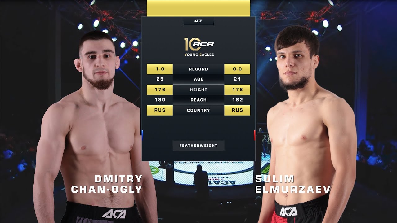 Дмитрий Чан-Оглы vs. Сулим Эльмурзаев | Dmitriy Chan-Ogly vs. Sulim Elmurzaev | ACA YE 47 background