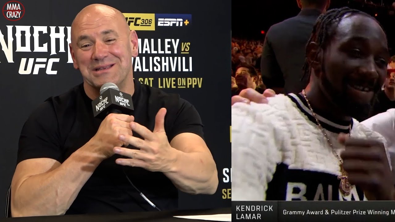 Dana White Reacts to KENDRICK LAMAR Production Blunder at Noche UFC