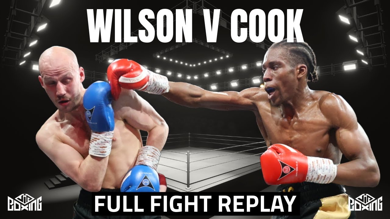 FULL FIGHT REPLAY | Lucas Wilson v Josh Cook background