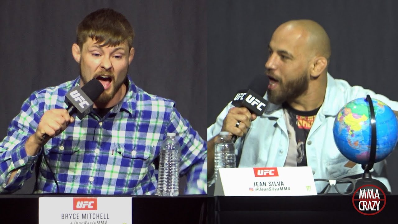 Bryce Mitchell vs. Jean Silva FIRST Press Conference Highlights UFC 314 background