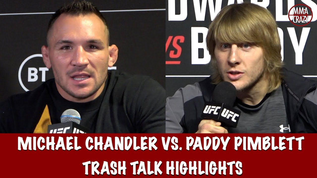 Michael Chandler vs. Paddy Pimblett talks fight for UFC 314 Highlights