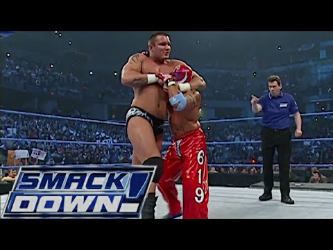 Randy Orton vs Rey Mysterio Survivor Series Qualifying Match SMACKDOWN Nov 11,2005 background