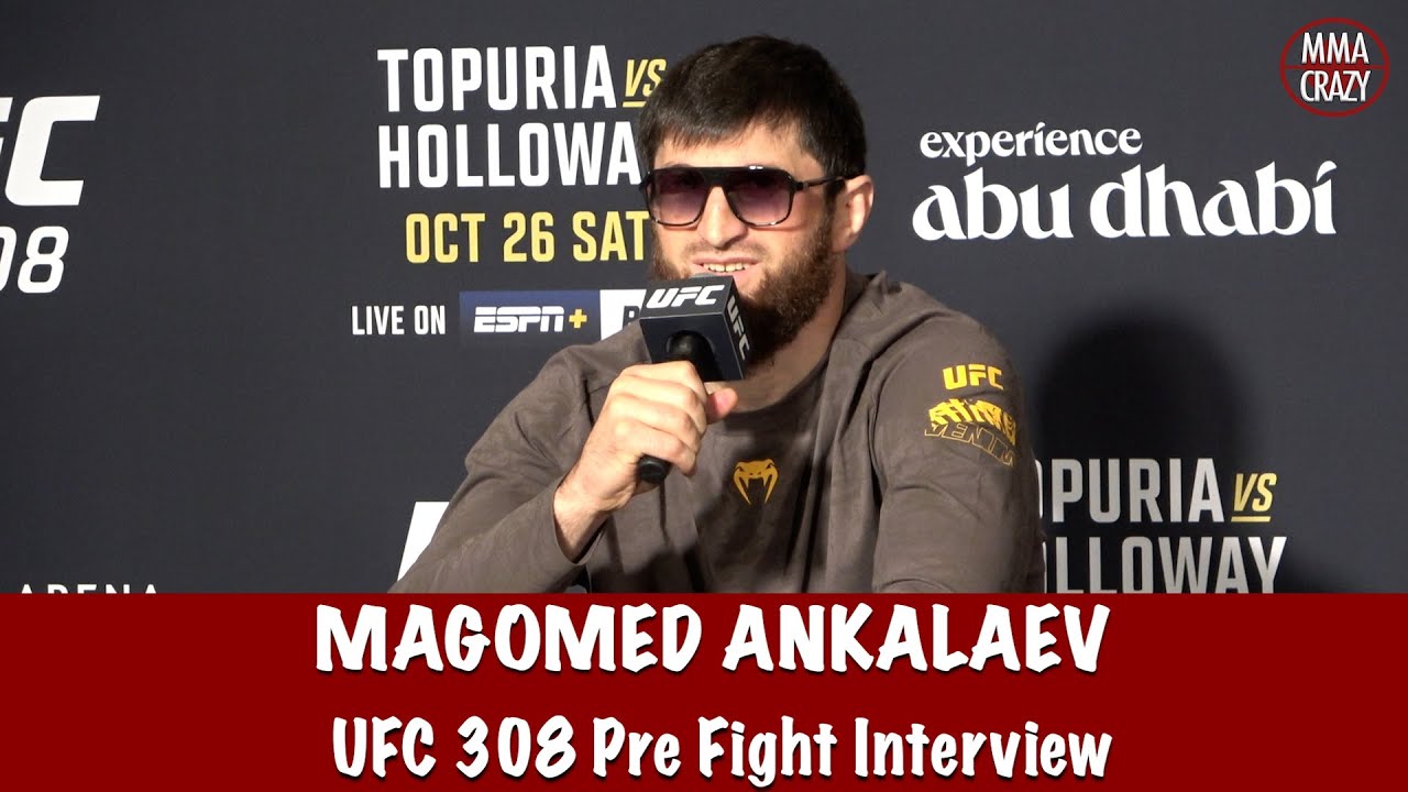 Magomed Ankalaev REFUSES to speak on Alex Pereira, "I don’t feel any threat in this division" background
