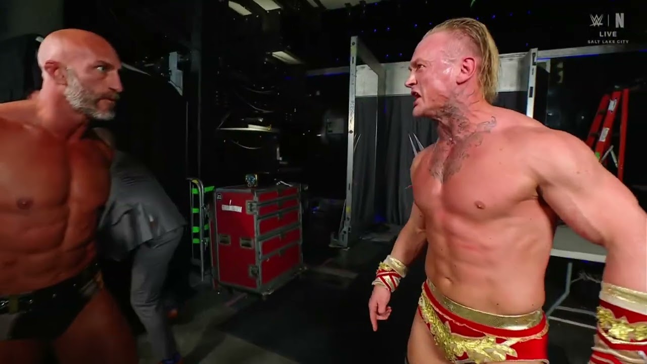 Tama Tonga Returns the Belt to Ilja Dragunov | SmackDown Oct 31, 2025