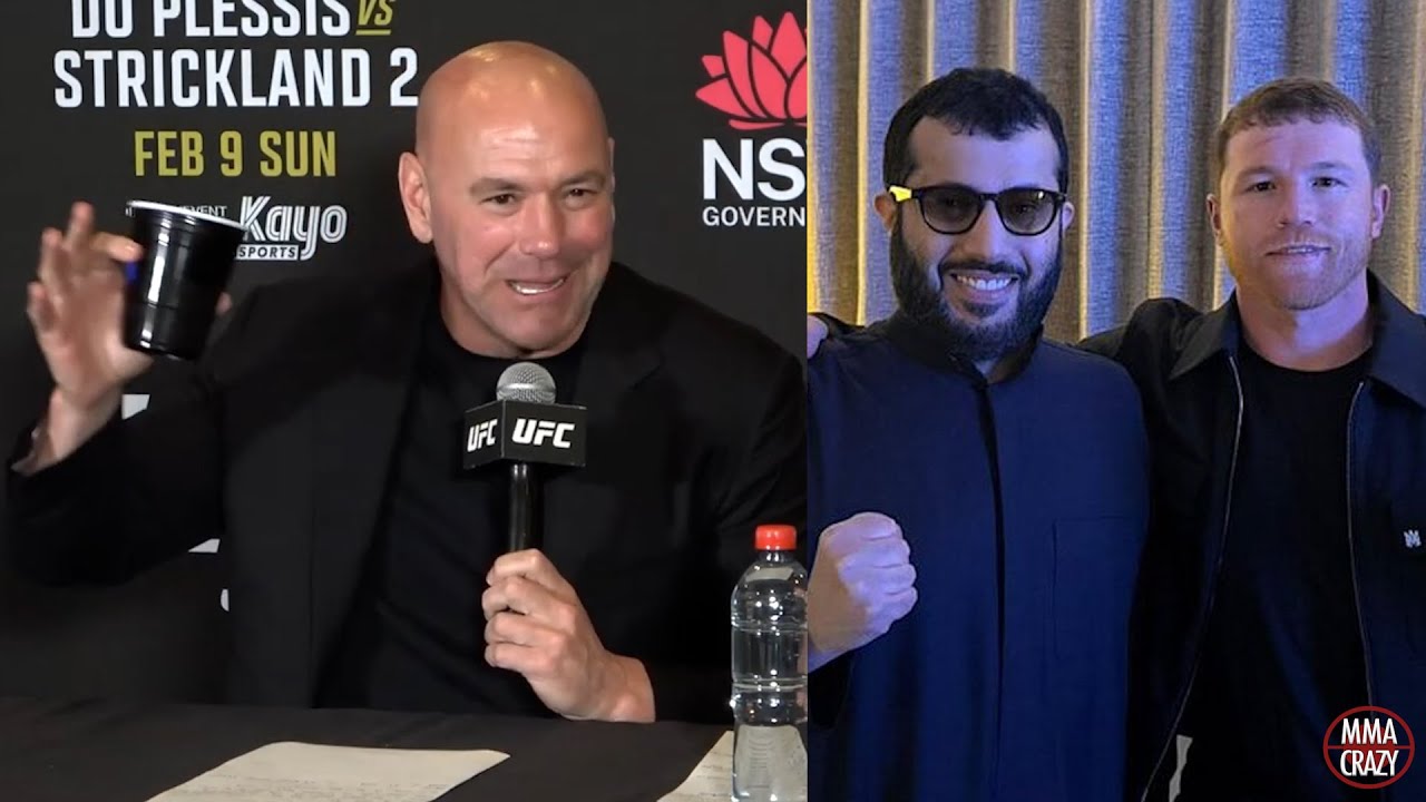 Dana White reacts to Canelo Alvarez signing with Turki Alalshikh & cancelling Jake Paul fight