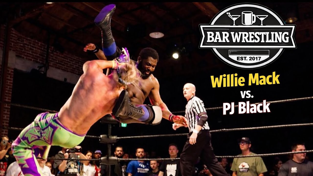 Willie Mack vs. PJ Black | High-Flying Meets Hard-Hitting | Bar Wrestling