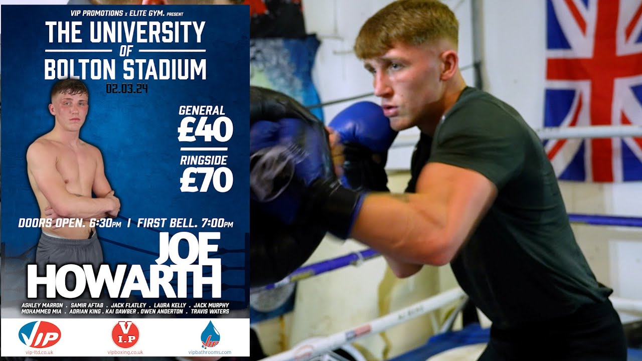 Big punching Joe Howarth looks to get back to his best and have a big 2024 background