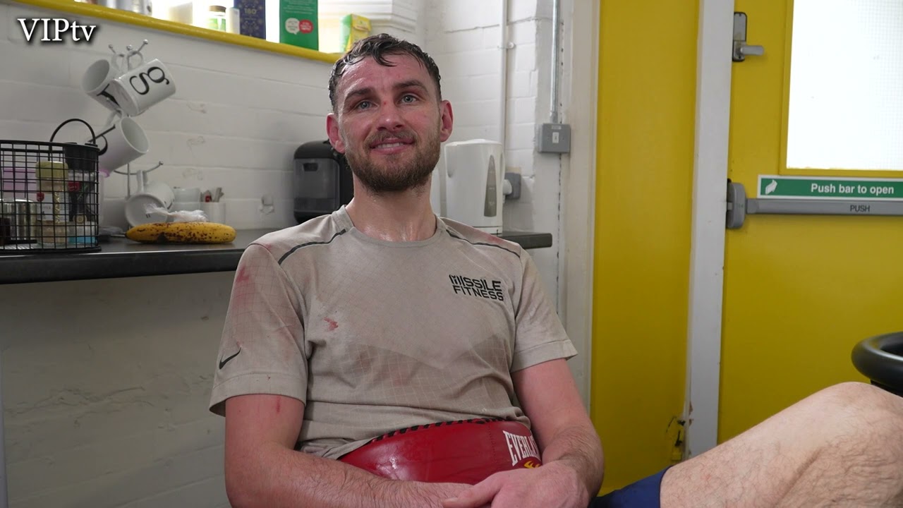 WBO super Lightweight European Champion Sean McComb, who defends his title on May 6 in Birmingham