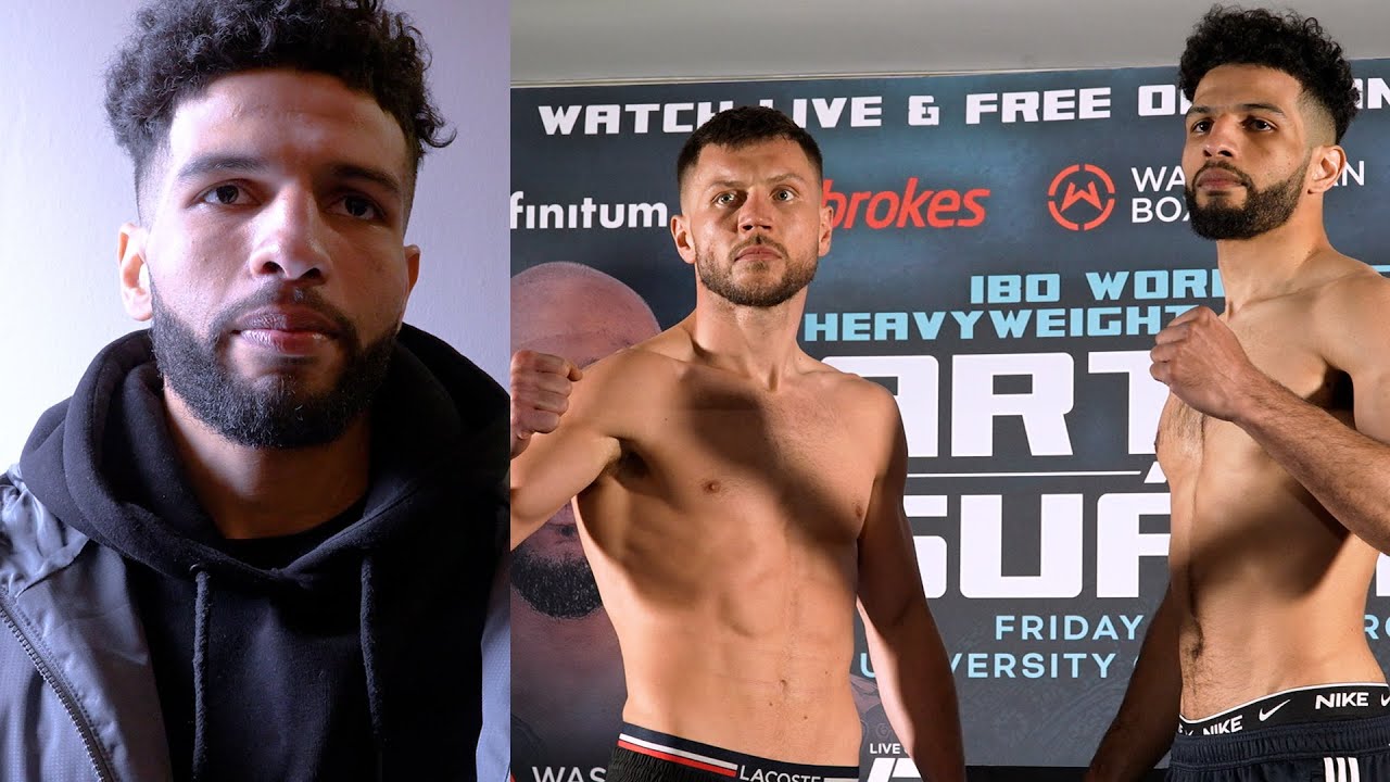 Kane Gardner in a potential fight of the night with Coanah Walker plus the Weigh in background