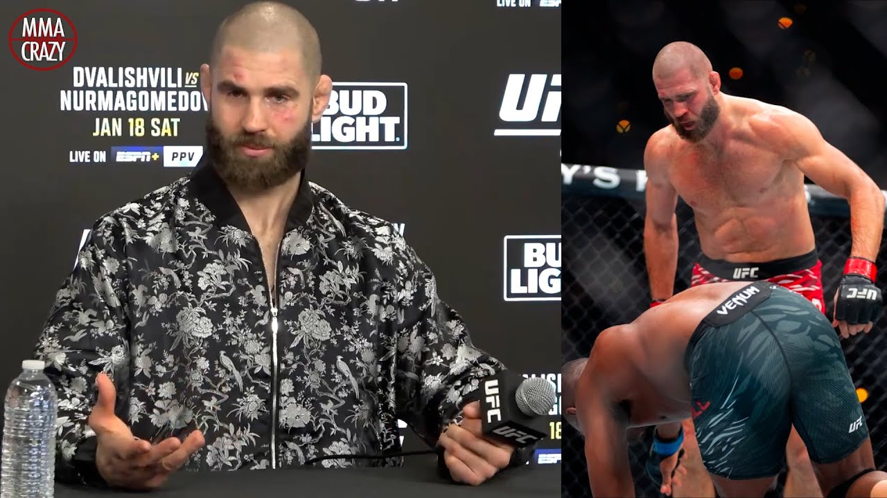 Jiri Prochazka RIPS commentators for hands down comment "F**K THEM"