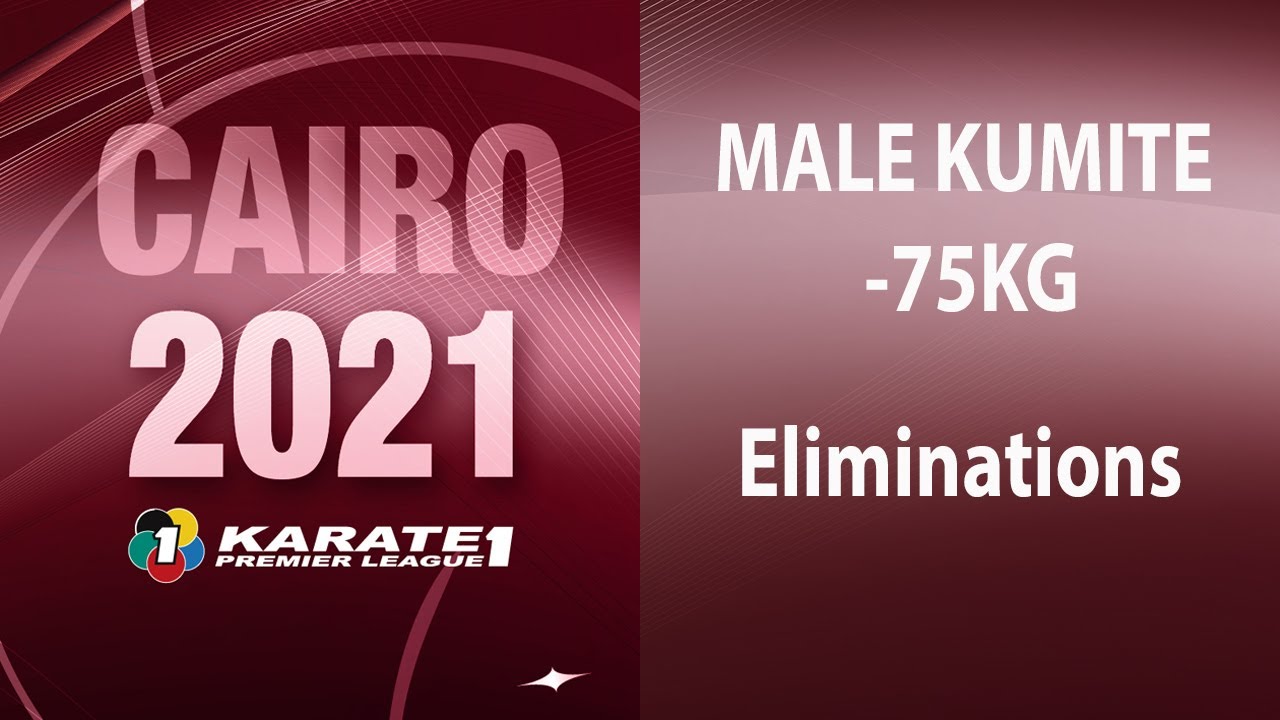 Karate1 Premier League Cairo | Male -75kg - Pool 2 | WORLD KARATE FEDERATION