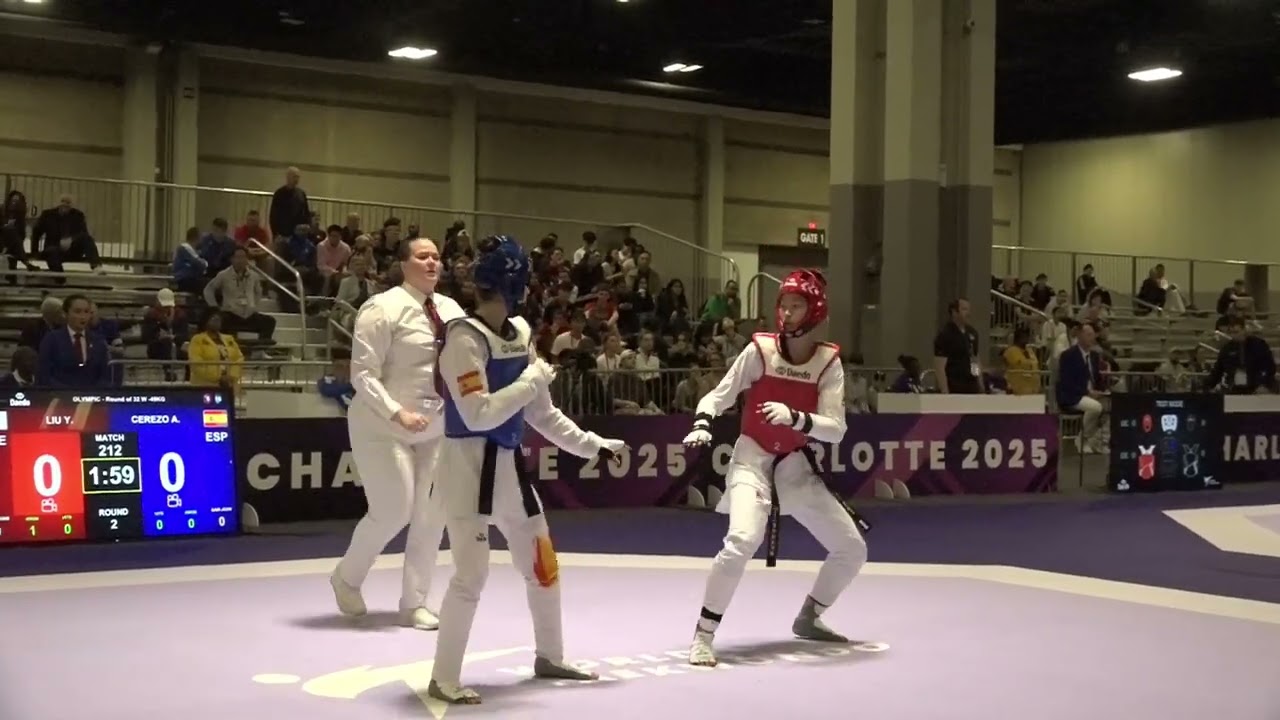 212 Round of 32 W 49kg ESP A CEREZO TPE Y LIU PGM