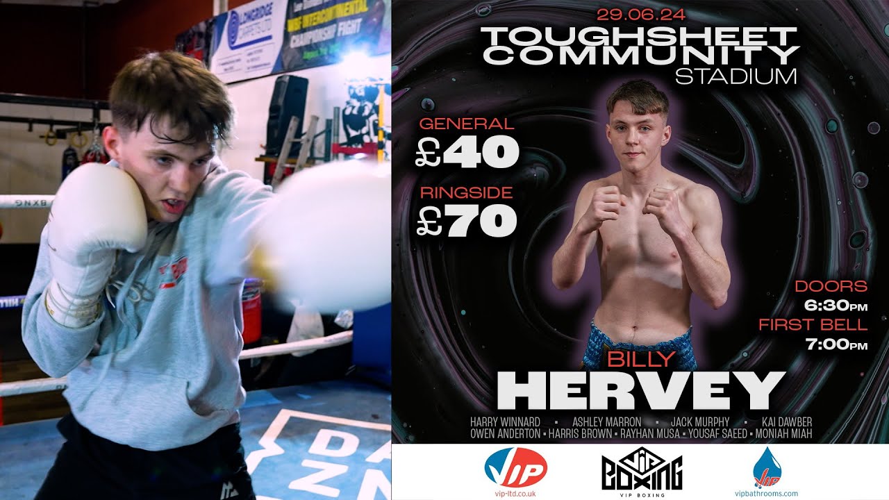 I'M GETTING MORE CONFIDENT IN EVERY SPAR Billy Hervey returns to Bolton Stadium on June 29th background