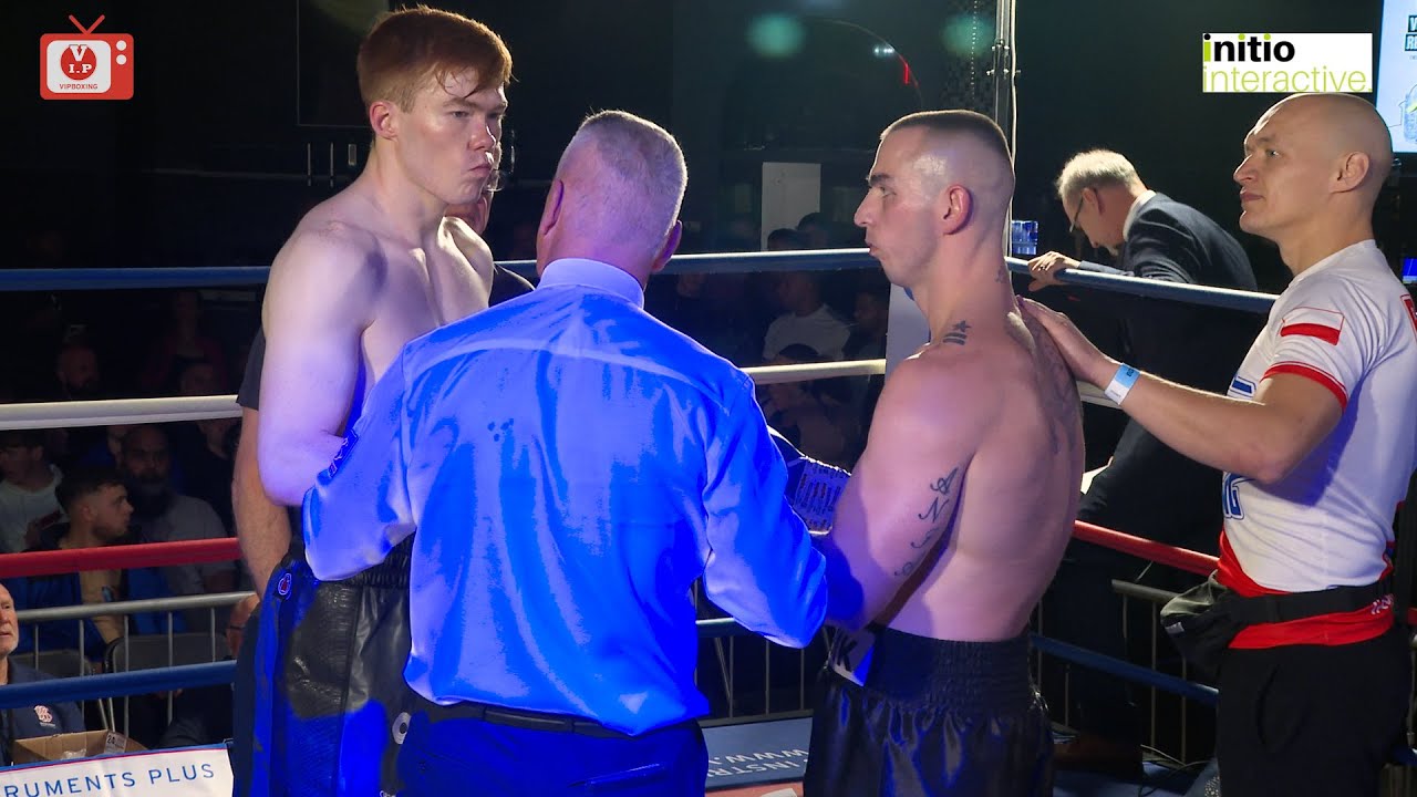 Alex Pattison v Patryk Polasik on VIP's show at Liverpool's Grand Central Hall (6.10.2023)