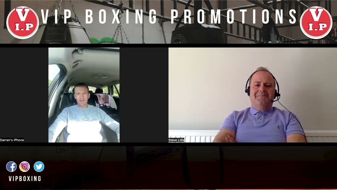 Darren Tetley speaks to @VIPBoxingPromotions ahead of his English title eliminator v Jake James