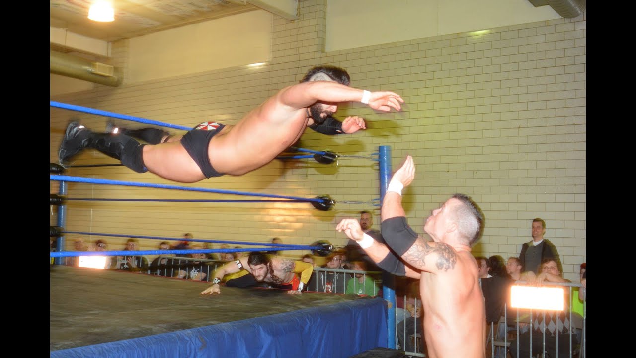 Tyson Dux VS. Trevor Lee VS. Shane Hollister VS. Davey Vega - Absolute Intense Wrestling