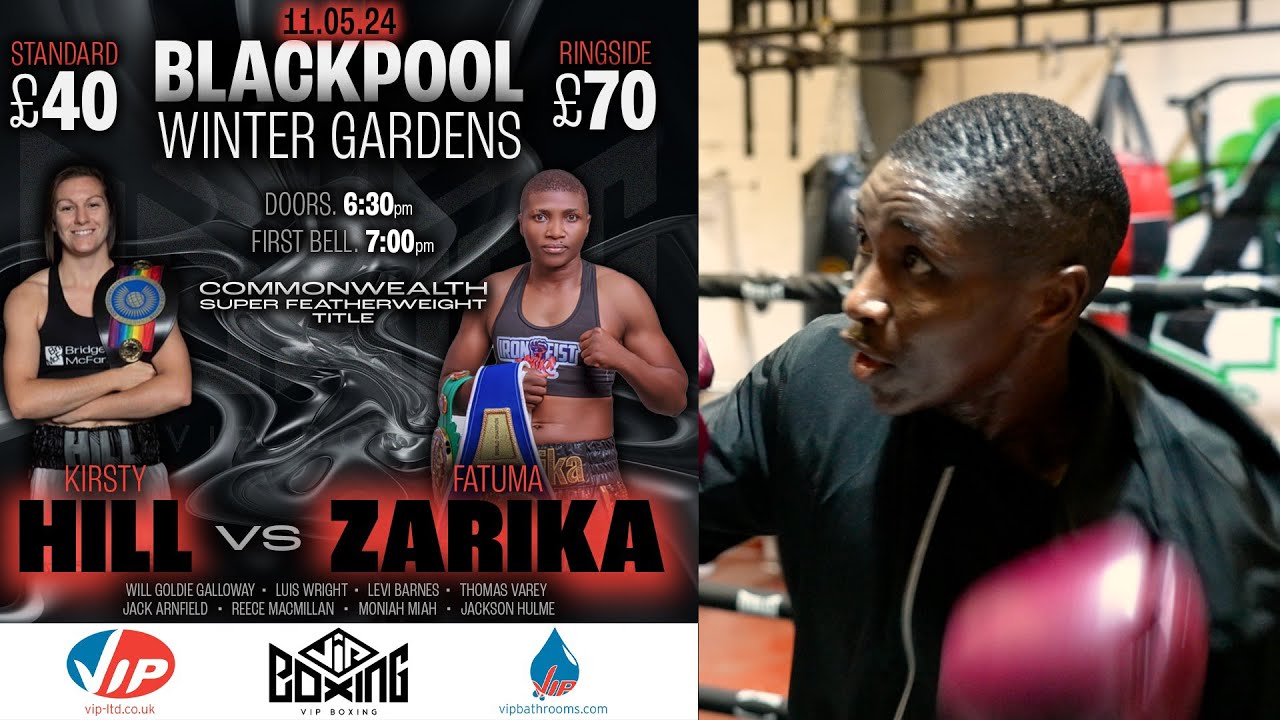 Fatuma Zarika tops the bill on VIP's Blackpool show, where she take on kirsty Hill.