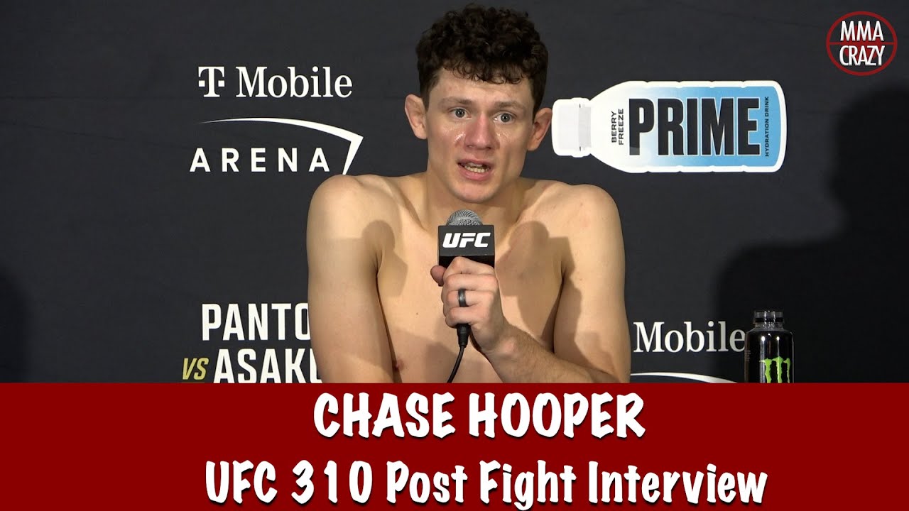 Chase Hooper responds to Joe Rogan praise “I felt on point” talks UFC 310 win background