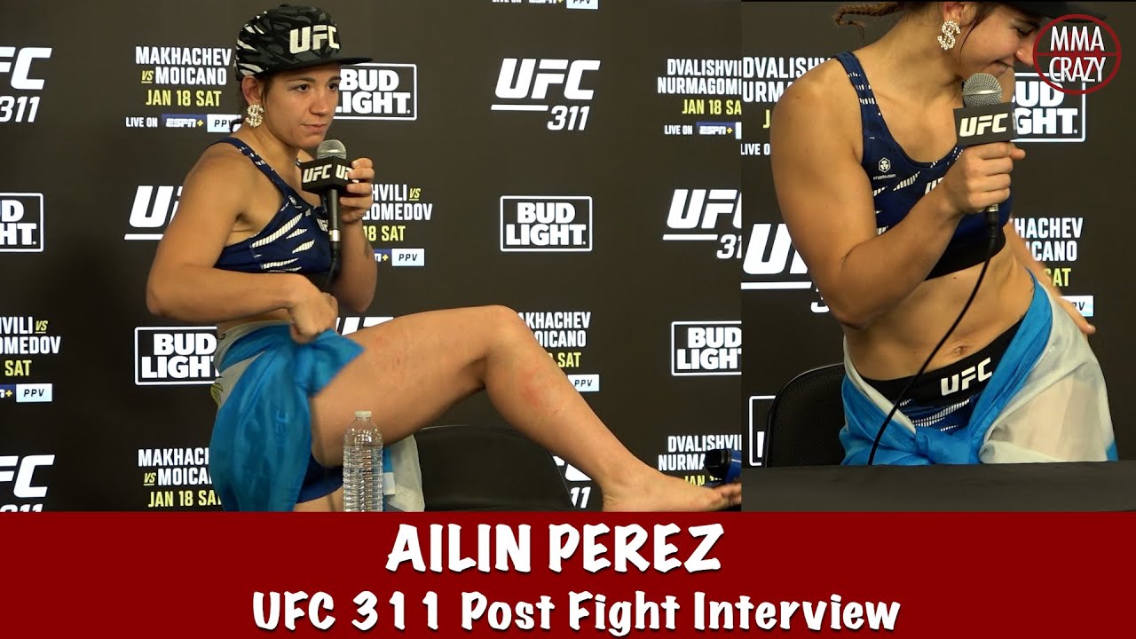 Ailin Perez goes off on Tracy Cortez altercation, “Julianna Pena is sh*tting her pants” background
