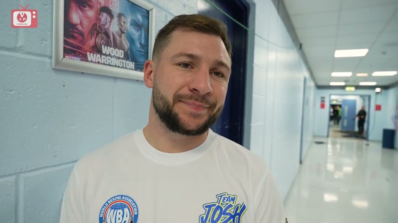 Maxi Hughes 'Nights like these make you want to walk away from boxing' background