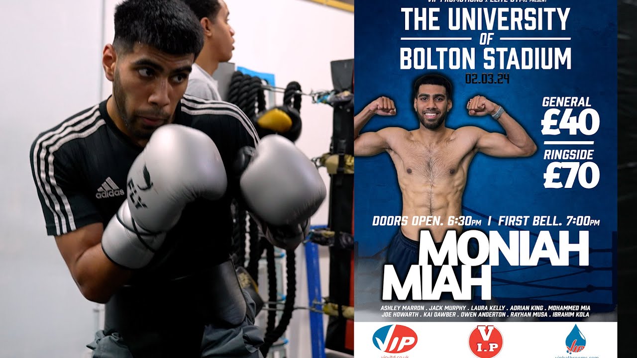 Meet new signing Lightweight Moniah Miah who makes his debut on Mar 2nd in Bolton