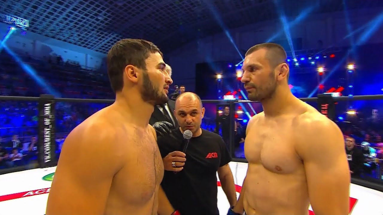 Муслим Хизриев vs. Никола Дипчиков | Muslim Khizriev vs. Nikola Dipchikov | ACB 40 - Battleground background