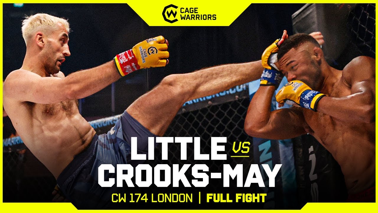 SAVAGE ILLEGAL KNEE 😮 | Jordan Little vs. Daniel Crooks-May | FULL FIGHT | CW 174 London