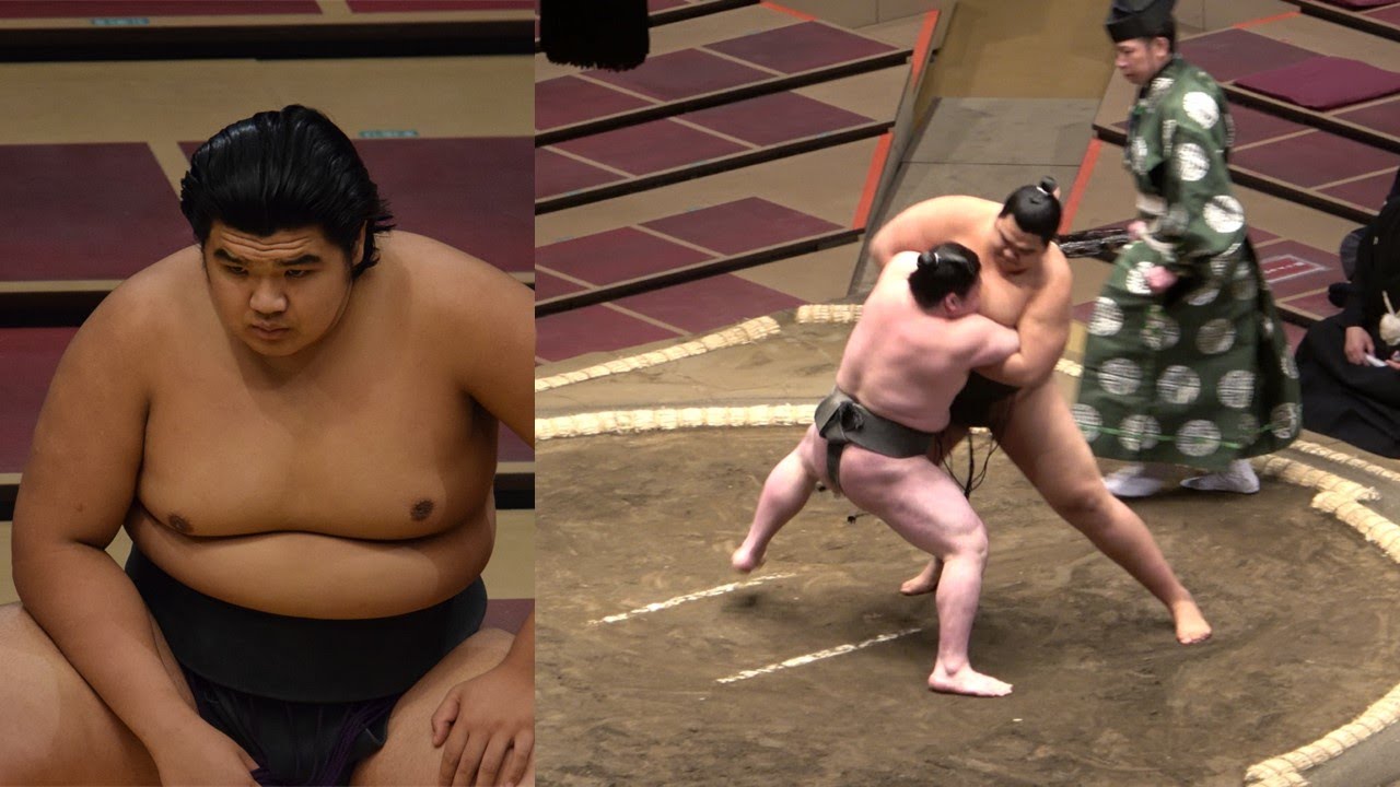 Meet sumo's tallest man background