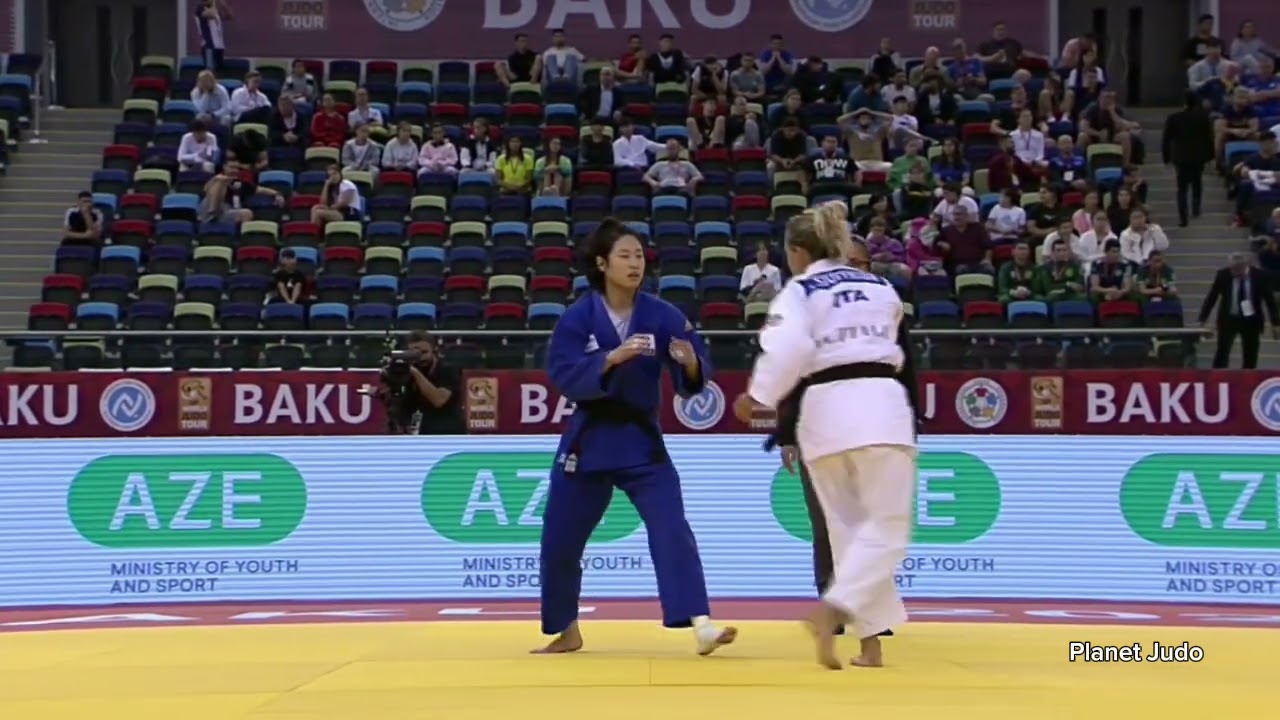 Odette GIUFFRIDA 🇮🇹 🆚️ Seyun JANG 🇰🇷 | 2 раунд/-52кг | Большой Шлем Баку 2023