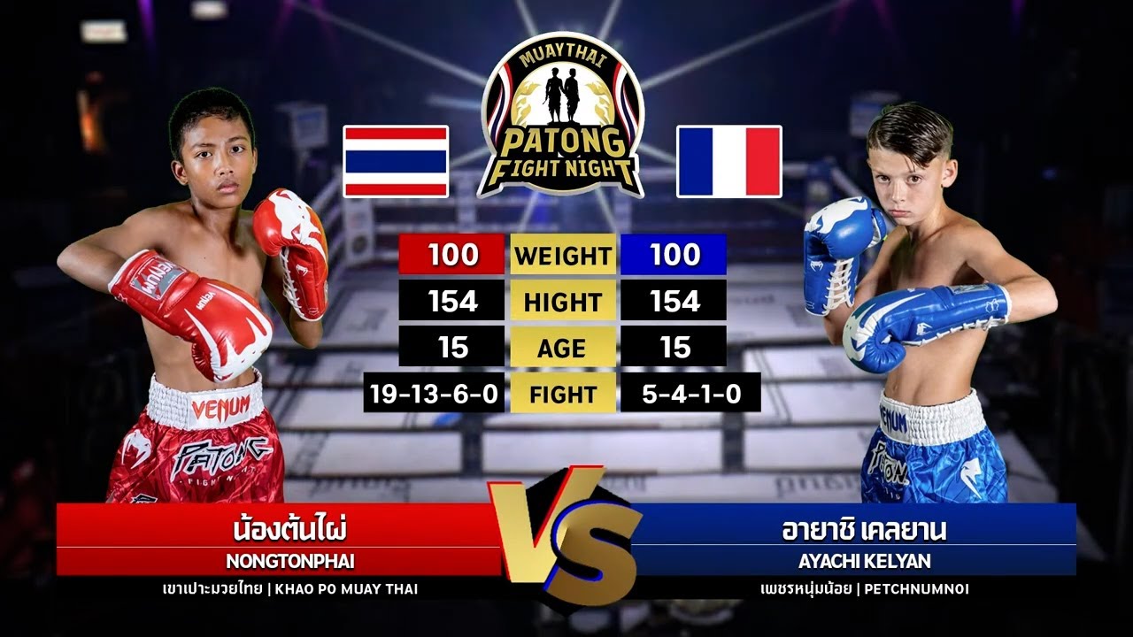 NONGTONPHI VS AYACHI KELAN (Patong Fight Night 20 FEBRUARY 2025) background
