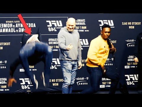 No One Expected This - Israel Adesanya VS Yoel Romero background