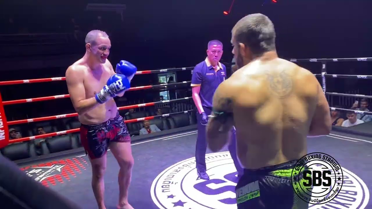๐Joseph Tiger Muay Thai ๐บ๐ธ (red) v Nick Phuket Singha Muay Thai ๐บ๐ธ (blue)