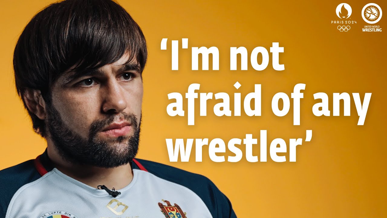 Fearless Victor CIOBANU (MDA) is targeting Olympic gold, says, 'I'm not afraid of any wrestler' backdrop