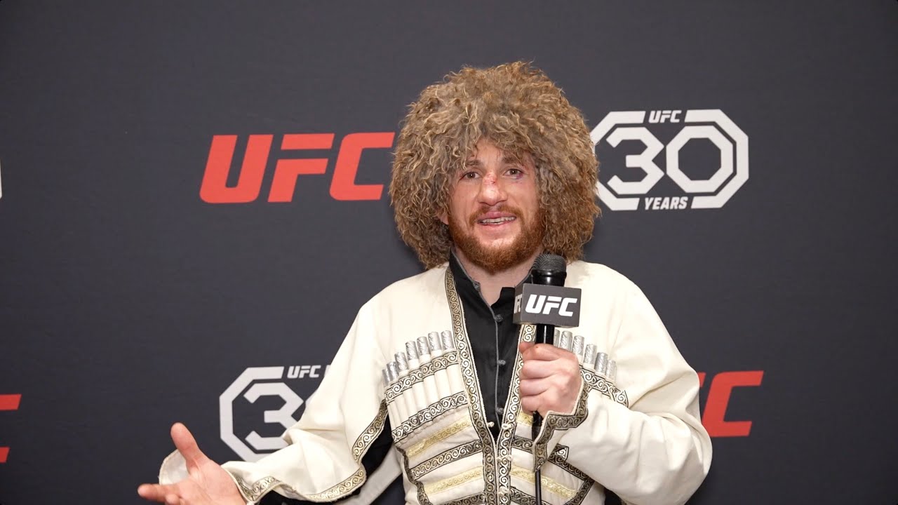 UFC Вегас 71: Мераб Двалишвили - Слова после боя background
