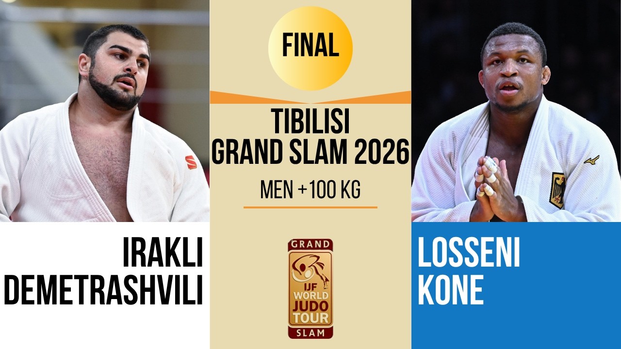 Irakli DEMETRASHVILI VS Losseni KONE | Tbilisi Grand Slam 2026 | GOLD +100 kg