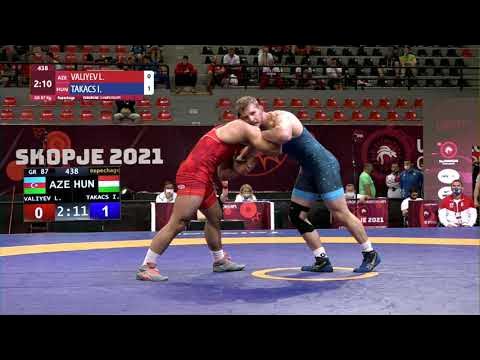 Repechage GR - 87 kg: L. VALIYEV (AZE) v. I. TAKACS (HUN)