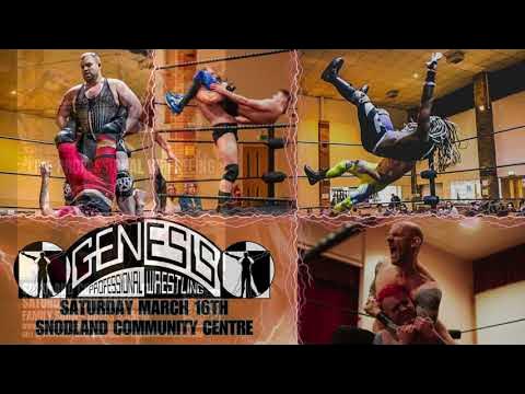 Genesis Professional Wrestling in 2024 background