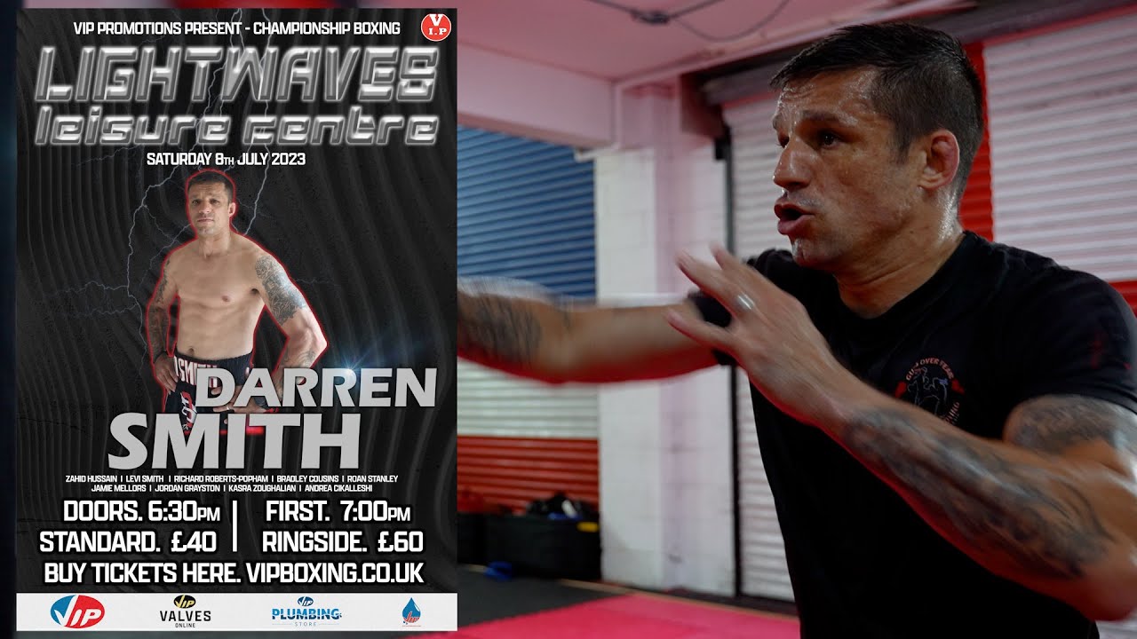 Darren Smith looks to make in 2 on the bounce in his hometown of Wakefield at Lightwaves on July 8th