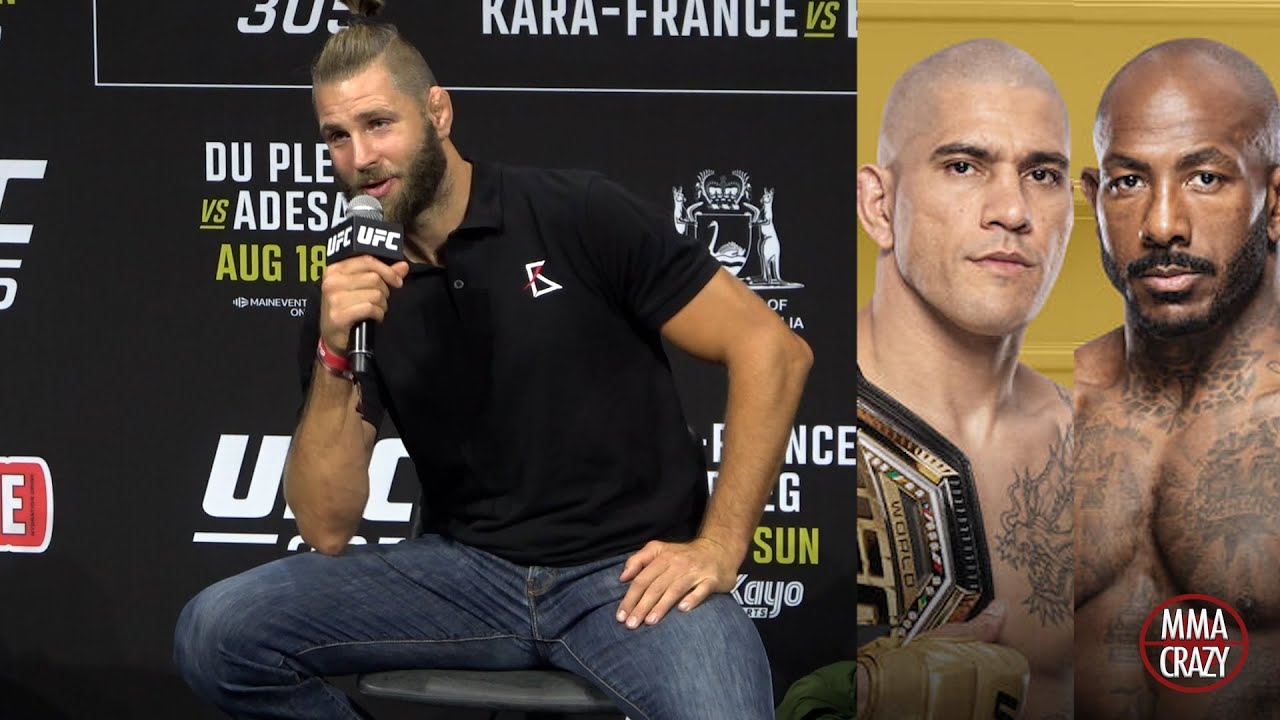Jiri Prochazka Reacts & predicts Alex Pereira vs. Khalil Rountree at UFC 307 background