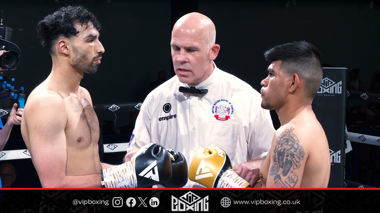 Ibrahim Nadim v Christian Narvaez on VIP's bolton show at the Toughsheet Stadium (29.6.24)