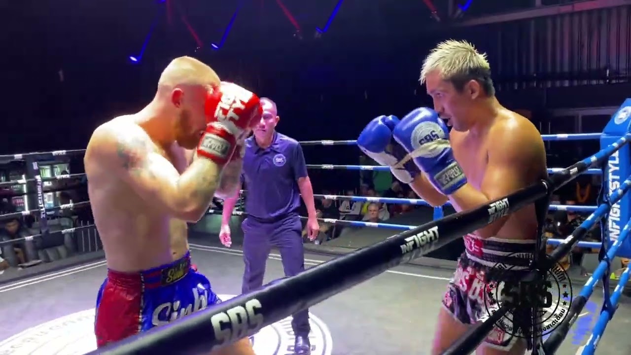 Hugh Sinbi Muay Thai 🇦🇺 (red) v Fahsai Chang Muay Thai 🇹🇭 (blue)