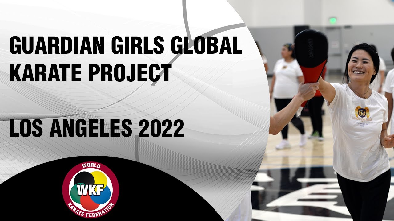 Guardian Girls Global Karate Project – Pilot Event Los Angeles 2022 | WORLD KARATE FEDERATION backdrop