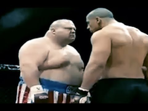 FATTEST Boxer DESTROYS MMA BODYBUILDING SUPERFIGHTER background